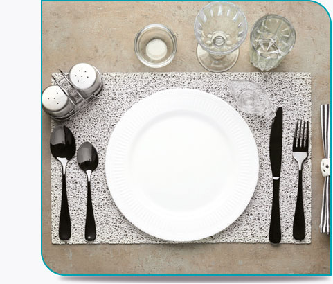 Aan tafel eten